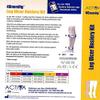 Activa British Standard Leg Ulcer Hosiery Kit, XX Large, Black/Sand - 40mmHg view 3