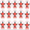 15 x 2 inch cupcake toppers boxing edible wafer paper view 1