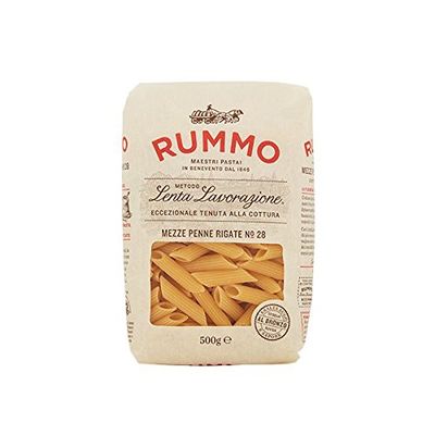 Rummo Mezze Penne Rigate Gr. 500 [6 Packages]