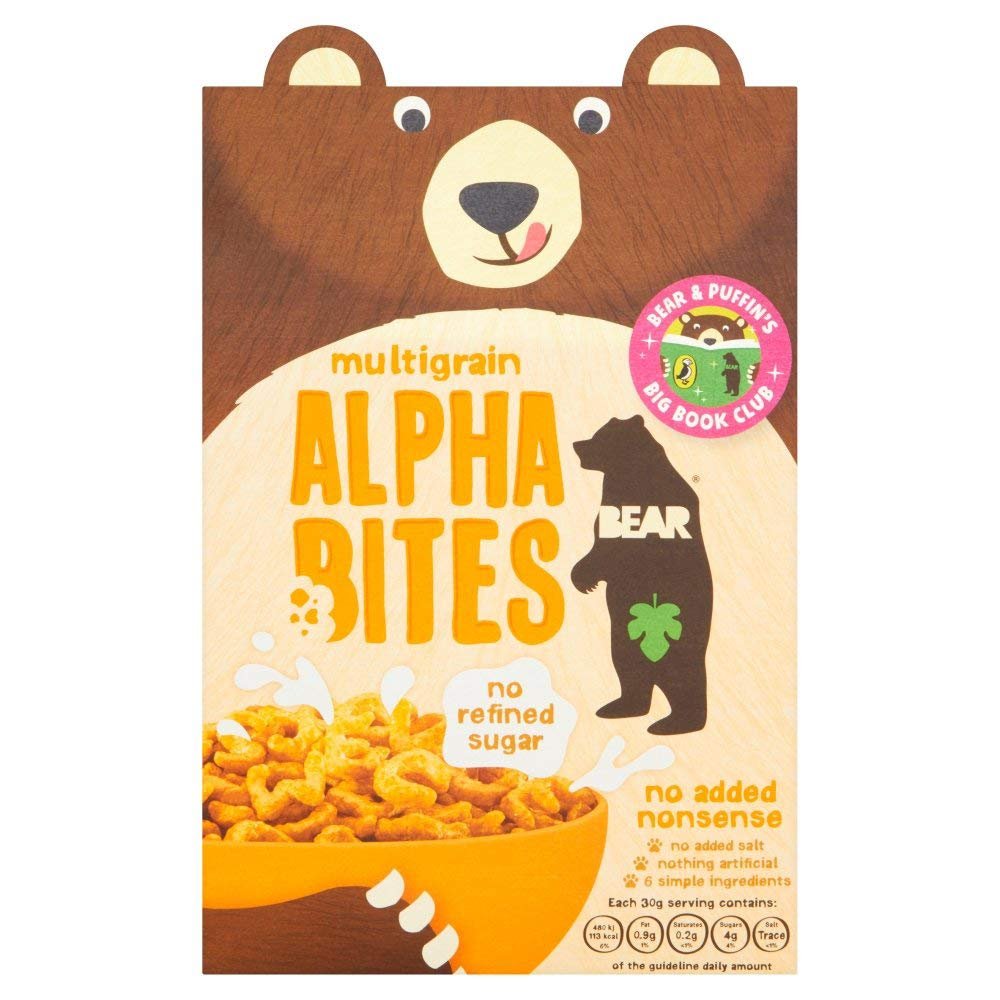 BEAR Multigrain Alphabites 350g