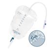 Ugo Leg Bags  Urine Drainage Bags/Catheter Leg Bags, T Tap or Lever Tap with Soft Fabric Backing and a Natural Leg-Shape Design (Pack of 10) view 2