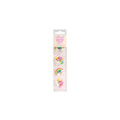 Baked With Love Unicorn & Rainbow Sugar Decoration