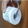 Joke Toilet Paper  Novelty Funny Gag Gift Bathroom Paper Roll Jokes On Every Square Fits On Any Holder view 4