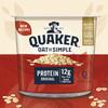 Quaker Oat Protein Original Porridge Pots, 6 x 49 g view 2