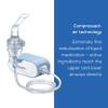 Beurer IH60UK Portable Nebuliser - Relief from colds, asthma, and respiratory problems - Quiet inhaler using compressed-air technology - Suitable for adults and children - With practical storage bag view 3