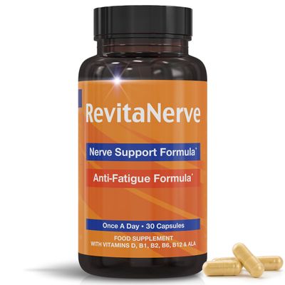 Alpha Lipoic Acid 300mg with Vitamin D3, B1 (Thiamine), B2 (Riboflavin), B6 (Pyridoxine Hydrochloride), B12 (Methylcobalamin) One-per-Day Neuropathy Supplement for Everyday Balance 30 Capsules