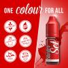 Belissia food colouring set - 8x10ml liquid & highly concentrated - food-safe food colouring for baking, cooking, fondant & DIY - vegan, strong colouring, neutral taste view 2