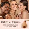 Vollence B Cup Silicone Breast Forms Fake Boobs Concave Bra Pad Mastectomy Transgender Cosplay Crossdresser - Suntan view 3