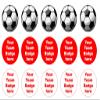 15 x 2 inch Manchester cupcake toppers fairy cake or muffin toppers edible icing view 1
