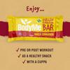 BodyMe Organic Vegan Protein Bar | Raw Maca Cinnamon | 12 x 60g Protein Snack Bars | Gluten Free | 16g Complete Protein | 3 Plant Proteins with All Essential Amino Acids | High Protein Vegan Snacks view 4