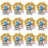 AK Giftshop PRECUT Ten Pin Bowling - 22nd Birthday - Edible Cupcake Toppers/Cake Decorations (Pack of 12) view 2