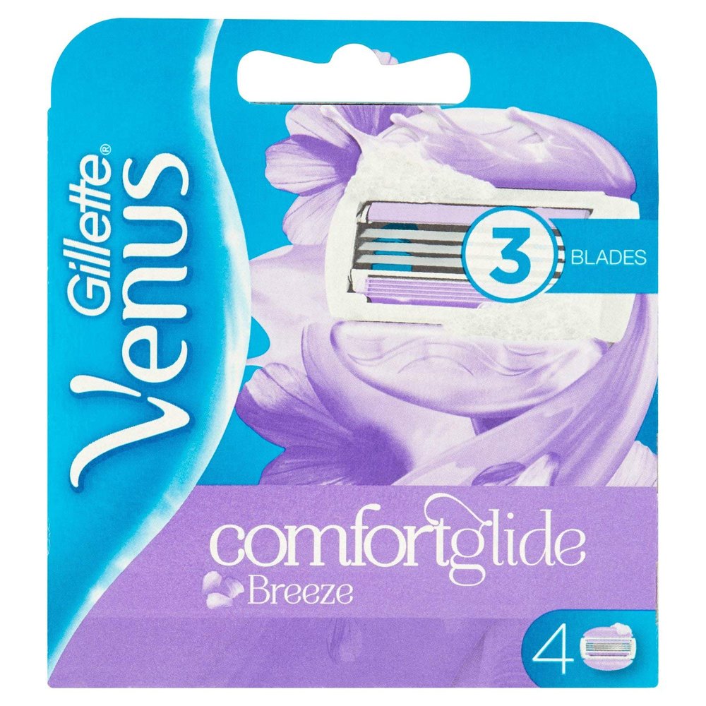 Gillette Venus Breeze Women'S Razor Blade, 4 Refills