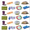 24 Stand Up Summer Music Festival Themed Edible Wafer paper Cake Toppers Decorations view 2