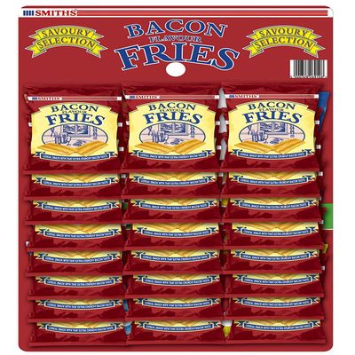 Smith's Savoury Selection Bacon Fries 24g (Case of 24)