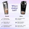 Beyond Shakers Insulated Metal Protein Shaker, Stainless Steel Supplement Bottle - BPA Free for Gym 735ml in Brushed Steel view 3