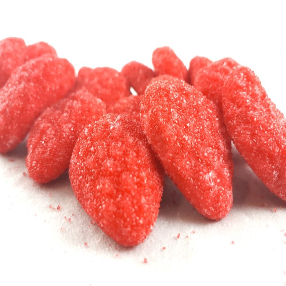 Strawberry Foams Strawberry Novelty Shaped Foam Pieces from 100Grams