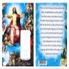 Catholic Gift Shop Ltd Holy Water VIAL, Christ is Risen Prayer Card, Holy Water Bottle + Lourdes Prayer Card. view 1