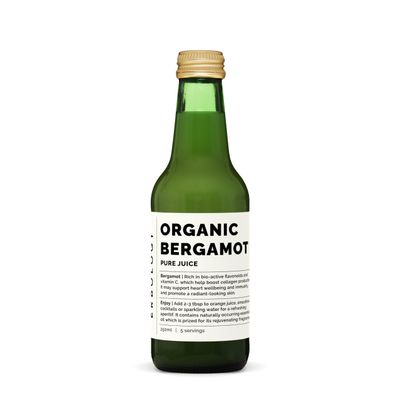 Erbology Organic Bergamot Juice 250ml - Supports Immunity and Collagen Production - Rich in Vitamin C and Bioactive Flavonoids - Straight from Farm in Italy - Undiluted - No Added Sugar - Non-GMO