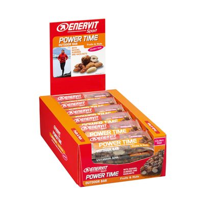 Enervit Power Time Snack Bar (Fruit & Nuts, Box of 24)