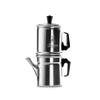 Barbera NEAPOLITAN COFFEE POT 3 CUPS + GROUND COFFEE BLENDS KIT view 2