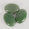 2pcs /lot Natural Massage Stones Green Aventurine Hot Stone for Spa Massage Therapy Hot Spa Rock Balancing Soothing Meditation Reiki or Worry Stones view 1