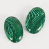 2pcs /lot Natural Massage Stones Malachite Hot Stone for Spa Massage Therapy Hot Spa Rock Balancing Soothing Meditation Reiki or Worry Stones view 3