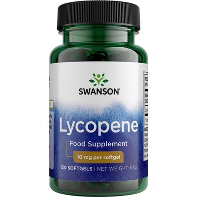 Swanson Lycopene 10mg, 120 Softgels
