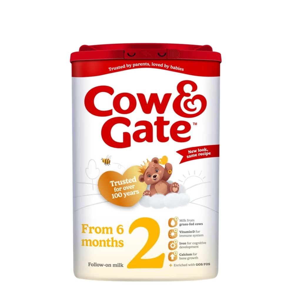 Cow & Gate 2 Follow On Baby Milk Powder Formula, 6-12 Months, 800g