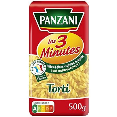 Panzani - Cooking Pasta Fast Torti 500G - Lot of 4 - Price Per Lot - Fast Delivery