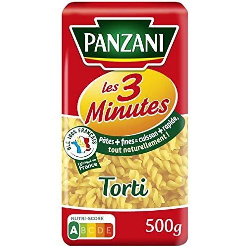 Panzani - Cooking Pasta Fast Torti 500G - Lot of 4 - Price Per Lot - Fast Delivery