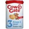Cow & Gate 3 Toddler Baby Milk Powder Formula, 1-2 Years, 800g view 1