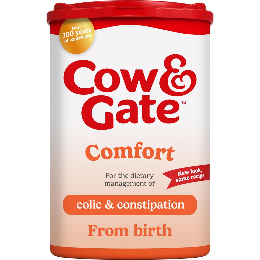 Cow & Gate Comfort Baby Milk Powder Formula, from Birth, 800 g