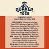 Quaker Porridge To Go Cinnamon Squares, 55 g, Pack of 6 view 3