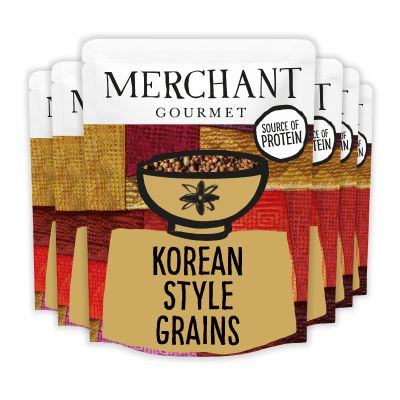 Merchant Gourmet Korean-Style Grains, 250 g, Pack of 6