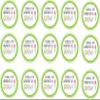15 x 2 inch cupcake toppers thank you teacher edible icing personalised view 1