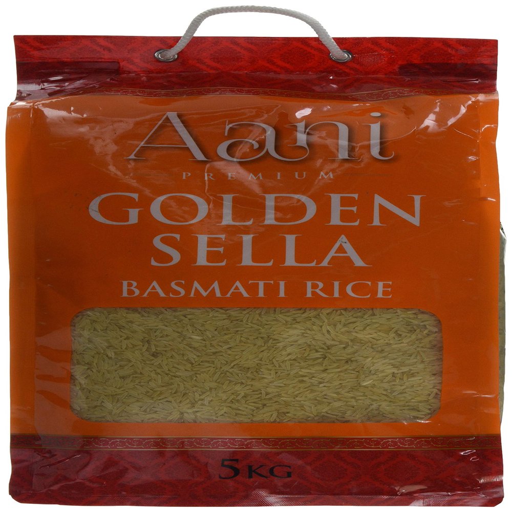 AANI Golden Sella Basmati Rice, 5 kg