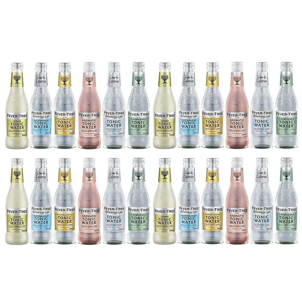 Fever Tree Tonic Water Mixed Selection Pack (24 x 200ml)