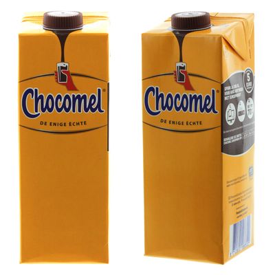 Chocomel Cocoa Card, Set of 2, Drinking Chocolate, Holland Chocolate, 1 L
