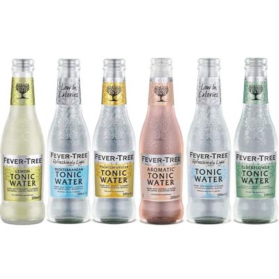 Fever Tree Tonic Water Mixed Selection Pack (12 x 200ml)