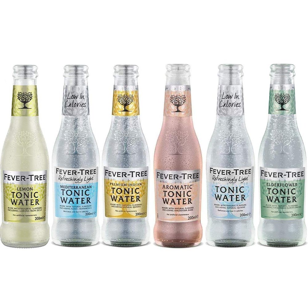 Fever Tree Tonic Water Mixed Selection Pack (12 x 200ml)