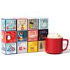 Thoughtfully Gourmet, 12 Days of Christmas Hot Chocolate Gift Set, Flavours Include Rocky Road, Cookies Butter, Pumpkin Pie & More, Set of 12 view 1