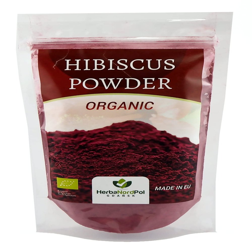 All-Natural Multipurpose Hibiscus Powder  EU Quality Organic Vitamin C and Organic Acids No Additives or Preservatives 250G