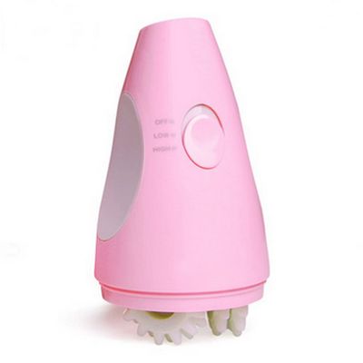 Infrared Slimming Massager, Mini Individual Beauty Tool Cellulite Massager Anti Cellulite Restore Skin Firmness with Rubber Handle,Pink