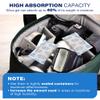 LotFancy Silica Gel Sachets 10g 30 Packs, Desiccant Bags Reusable Moisture Absorber for Food or Filament Storage view 3