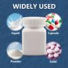 12Pcs 60ml/2oz Empty Portable White Square Plastic Solid Powder Medicine Bottles Pill Tablet Holder Storage Container Case Box view 4