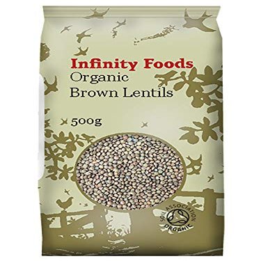 Infinity Foods Organic Brown Lentils 500g