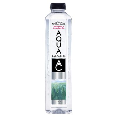 Aqua Carpatica Low Sodium Still Water, Ultra Low Nitrates 1Ltr, Pack of 12