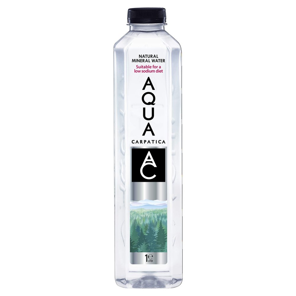 Aqua Carpatica Low Sodium Still Water, Ultra Low Nitrates 1Ltr, Pack of 12
