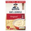 Quaker Oats Oat So Simple Original Sachets, 540g view 2