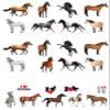 25 Stand Up Horse Pony Themed Edible Wafer paper Cake Toppers Decorations view 2